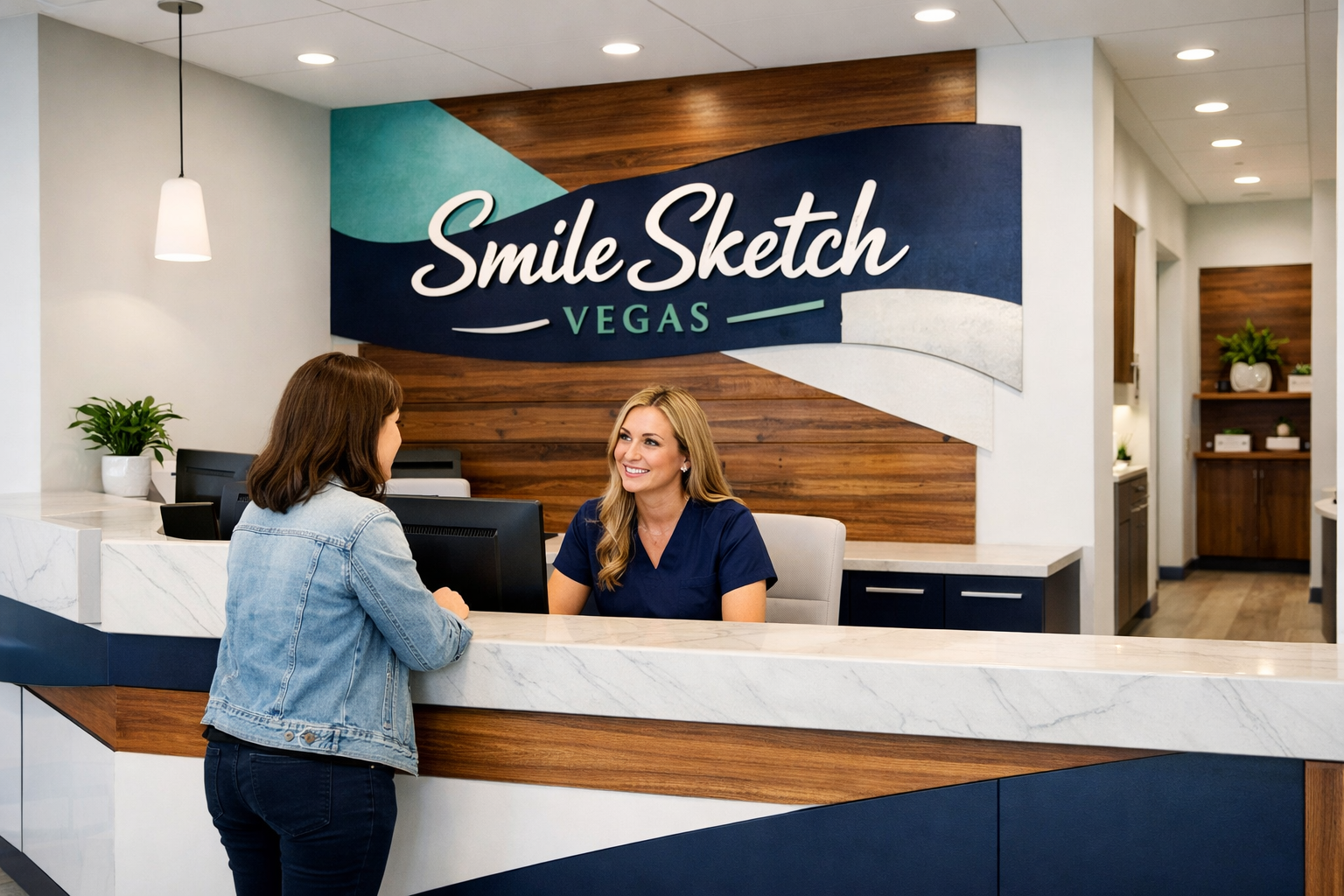 Cosmetic dentist in Las Vegas - Smile Sketch Vegas boutique dental studio
